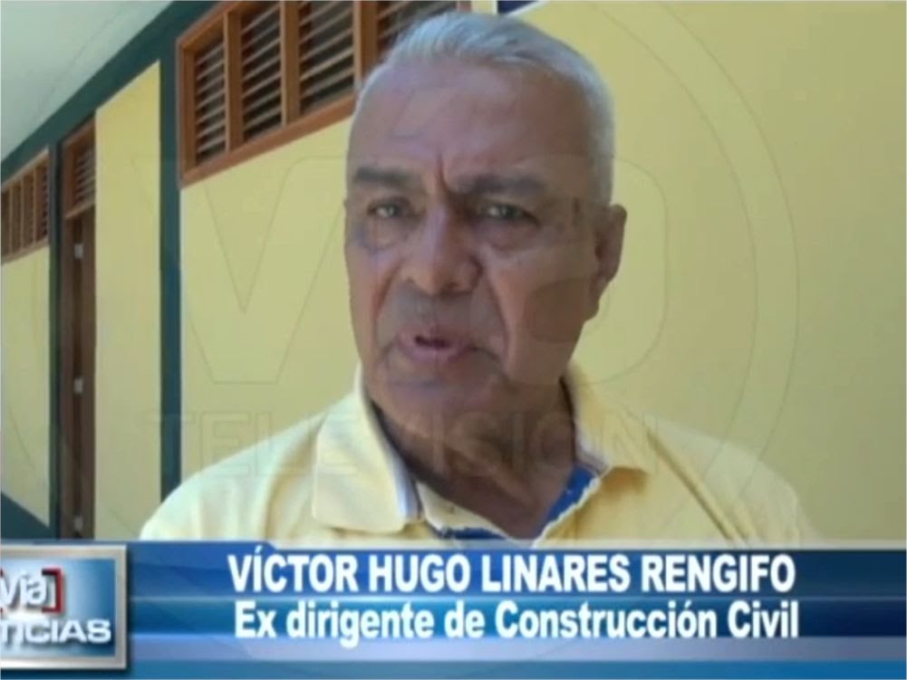 Ex dirigente de construcción civil cuestiona a responsables de obra Ex dirigente de construcción civil cuestiona a responsables de obra
