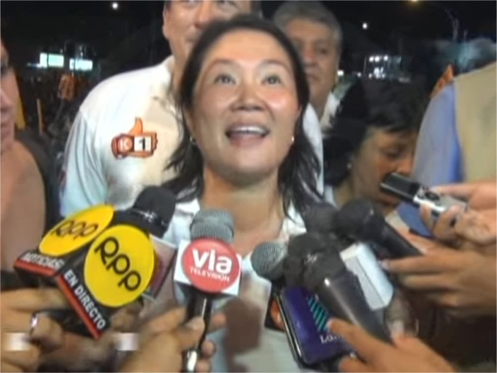 Keiko Sofía Fujimori llegó a Tarapoto Keiko Sofía Fujimori llegó a Tarapoto