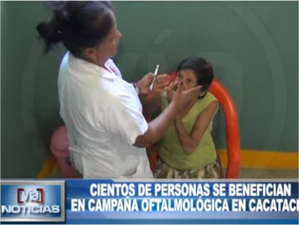 Cientos de personas se benefician en campaña oftalmológica en Cacatachi Cientos de personas se benefician en campaña oftalmológica en Cacatachi