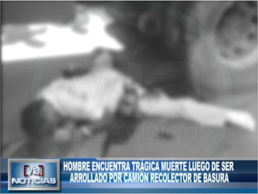 Hombre encuentra trágica muerte luego de ser arrollado por camión recolector de basura Hombre encuentra trágica muerte luego de ser arrollado por camión recolector de basura