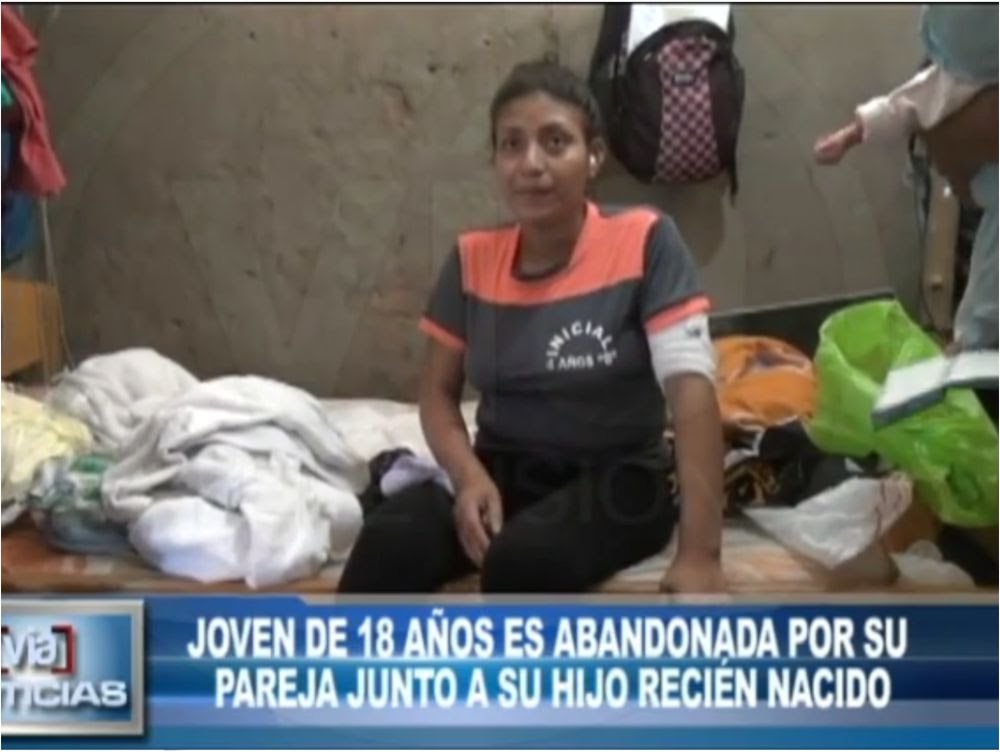 Joven de 18 años es abandona por su pareja junto a su hijo recién nacido Joven de 18 años es abandona por su pareja junto a su hijo recién nacido