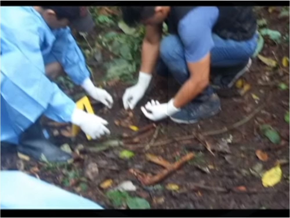 Mariscal Cáceres: Exhuman cadáver de joven asesinado hace más de un año