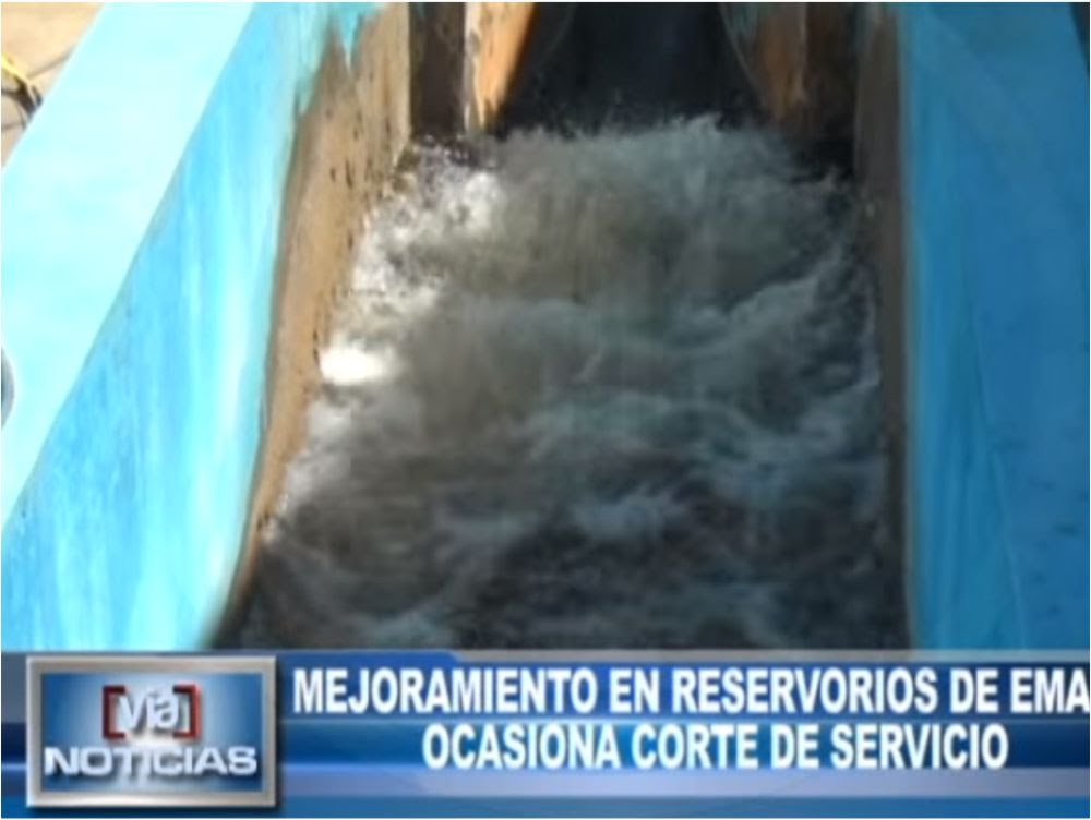 Mejoramiento en reservorios de EMAPA ocasiona corte de servicio Mejoramiento en reservorios de EMAPA ocasiona corte de servicio