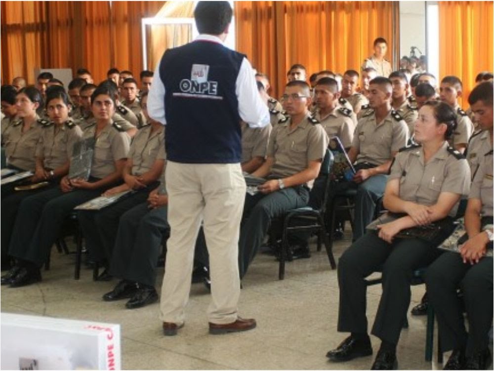 Ejército, PNP y ONPE coordinan seguridad para las elecciones Ejército, PNP y ONPE coordinan seguridad para las elecciones