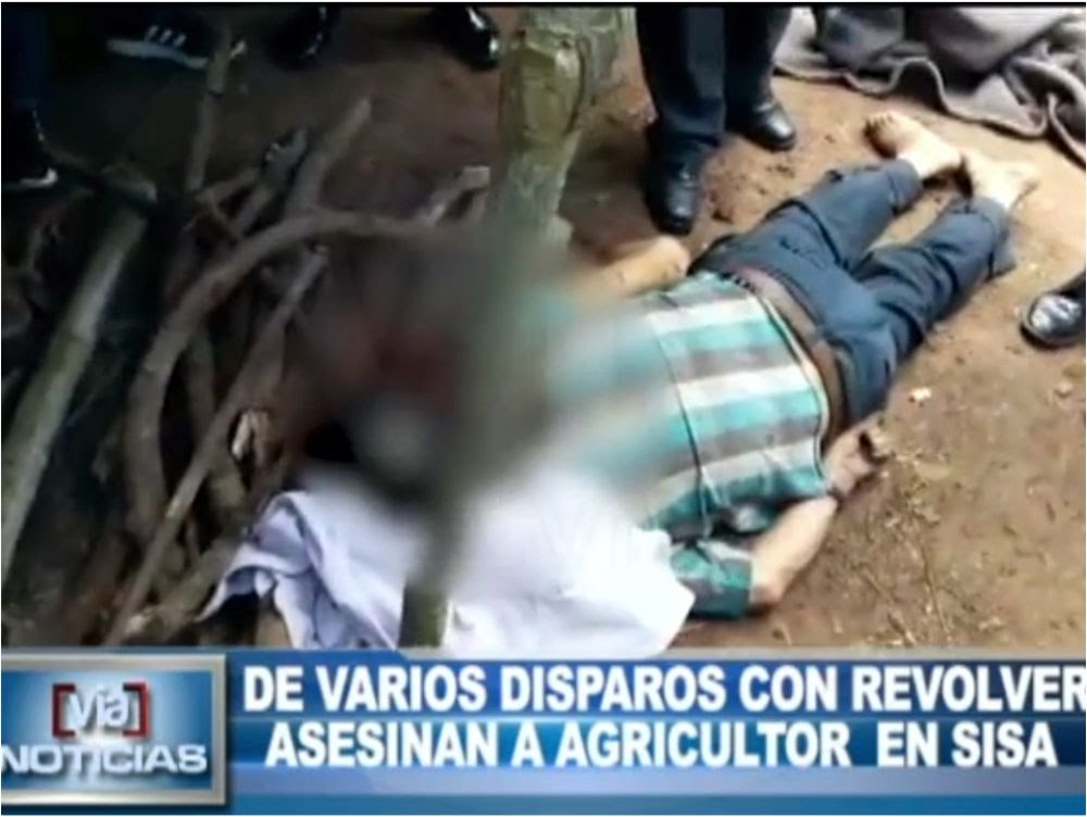 Sisa: De varios disparos con revolver asesinan a agricultor Sisa: De varios disparos con revolver asesinan a agricultor