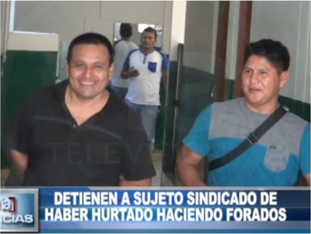 Tarapoto: Detienen a sujeto sindicado de haber hurtado haciendo forados