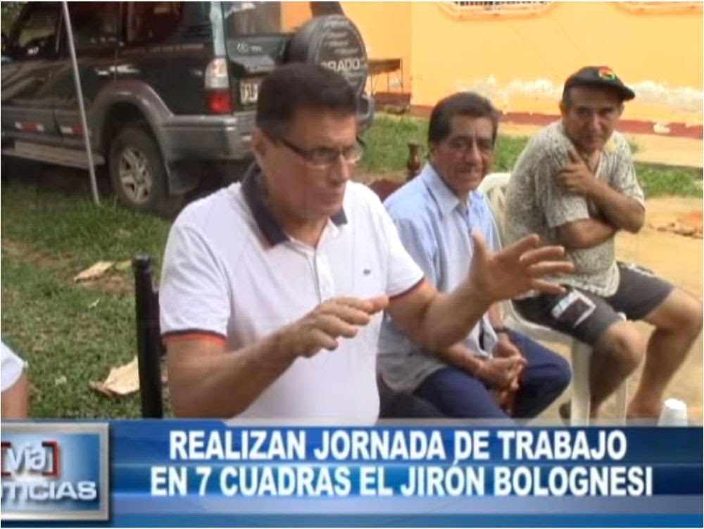 Tarapoto: Realizan jornada de trabajo en 7 cuadras el jirón Bolognesi Tarapoto: Realizan jornada de trabajo en 7 cuadras el jirón Bolognesi