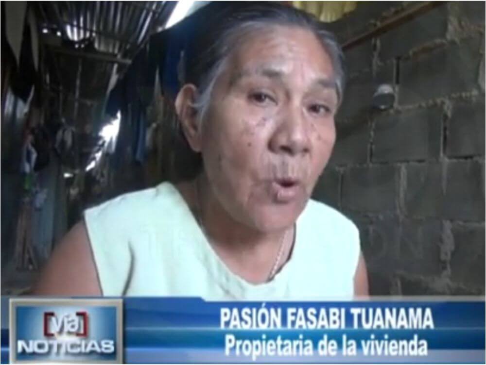 Anciana sera desalojada de su vivienda por problema judicial Anciana sera desalojada de su vivienda por problema judicial