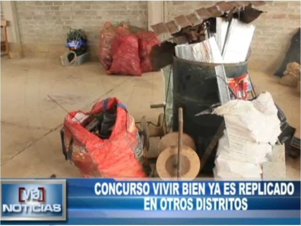 Concurso «Vivir bien» ya es replicado en otros distritos Concurso «Vivir bien» ya es replicado en otros distritos