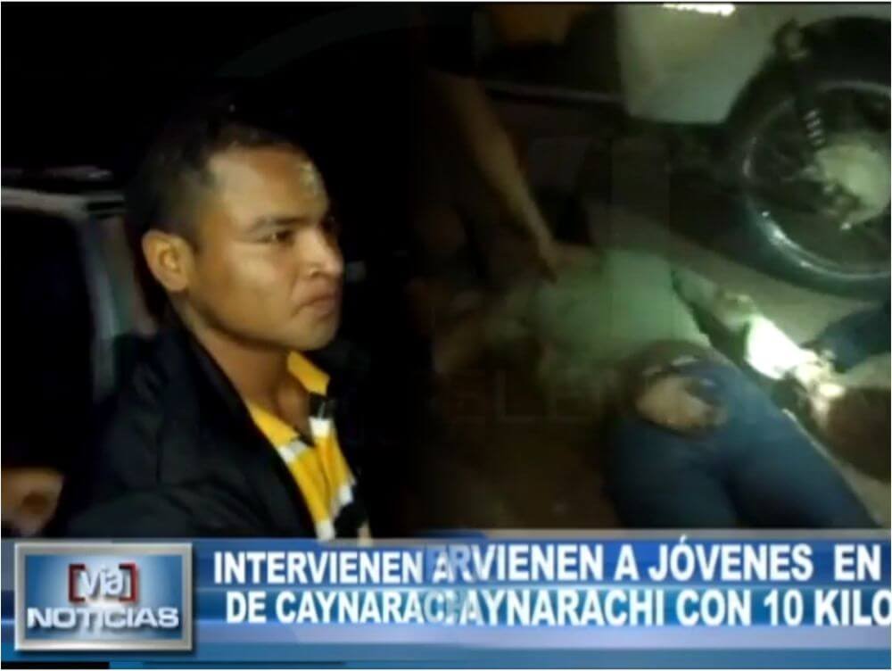 Pongo de Caynarachi: dos jóvenes fueron intervenidos con 10 kilos de PBC Pongo de Caynarachi: dos jóvenes fueron intervenidos con 10 kilos de PBC