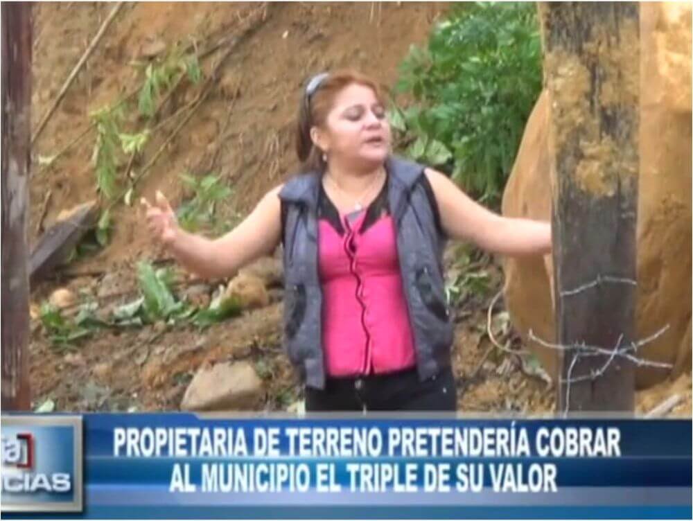 Anuncian desalojo para propietaria que se rehúsa a expropiación de terreno Anuncian desalojo para propietaria que se rehúsa a expropiación de terreno