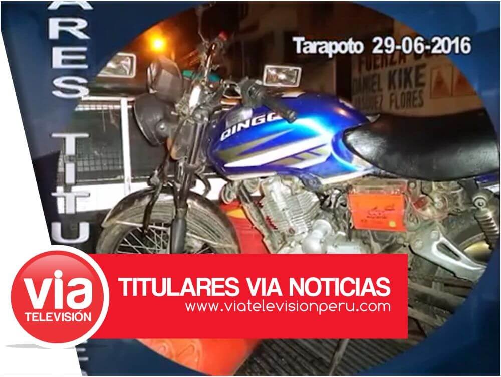 Titulares: miércoles 29 Junio del 2016 – Tarapoto