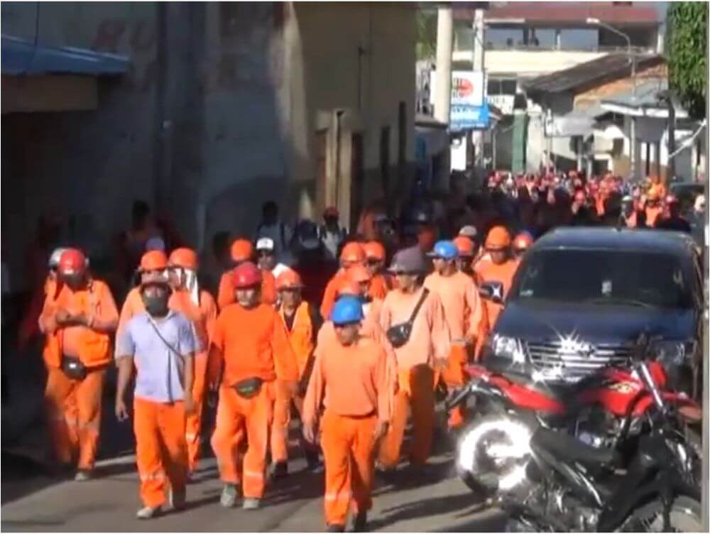 Obreros de construcción civil no descartan medidas de fuerza Obreros de construcción civil no descartan medidas de fuerza