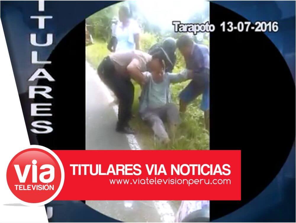 Titulares: miércoles 13 de Julio del 2016