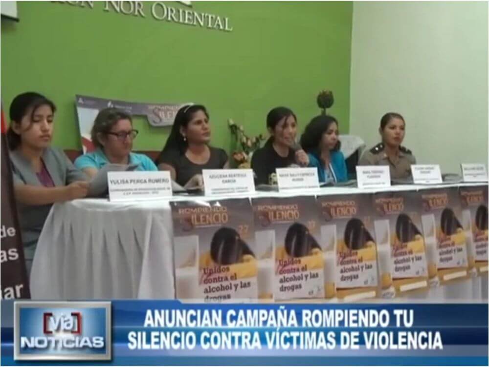 Anuncian campaña rompiendo tu silencio contra víctimas de violencia Anuncian campaña rompiendo tu silencio contra víctimas de violencia