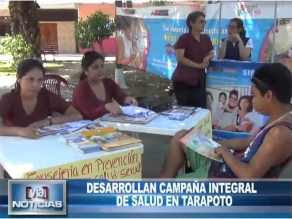 Desarrollan campaña integral de salud en Tarapoto Desarrollan campaña integral de salud en Tarapoto