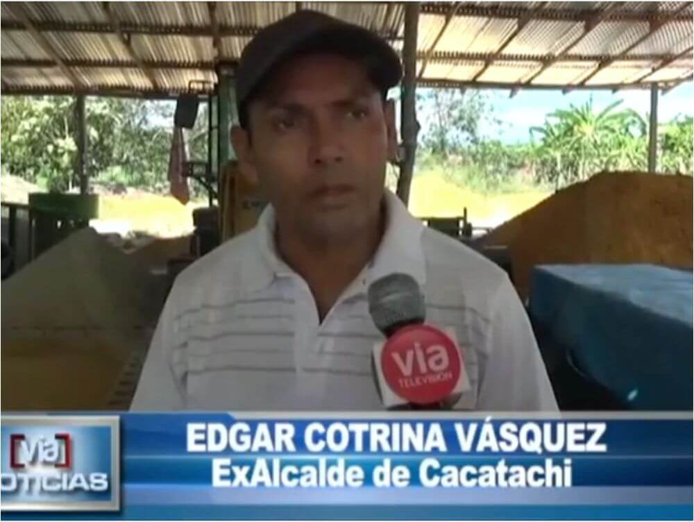 Edgar Cotrina arremete contra actual alcalde de Cacatachi Edgar Cotrina arremete contra actual alcalde de Cacatachi