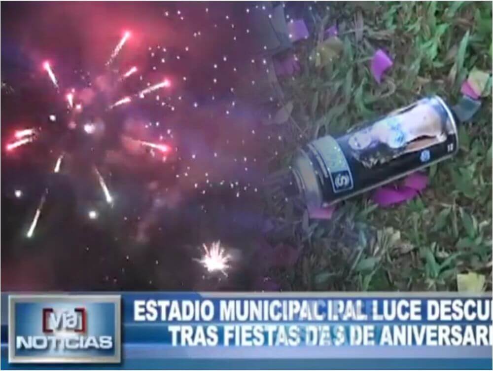 Estadio municipal luce descuidado tras fiestas por aniversario Estadio municipal luce descuidado tras fiestas por aniversario
