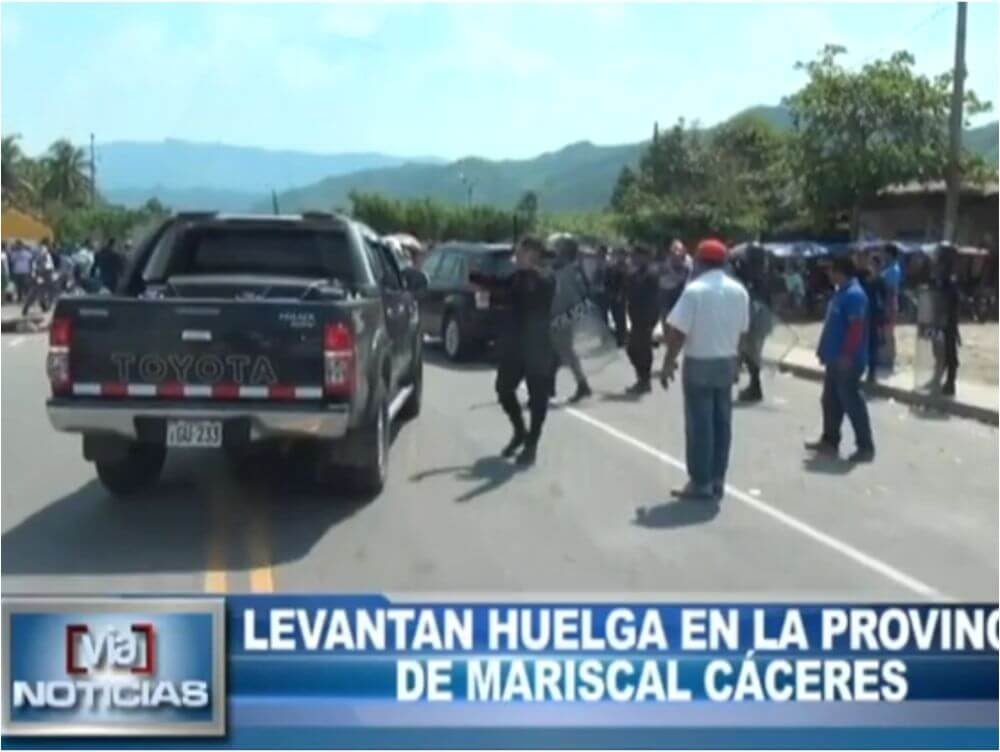 Levantan huelga de Juanjui tras importante acuerdos con la mesa de diálogo Levantan huelga de Juanjui tras importante acuerdos con la mesa de diálogo
