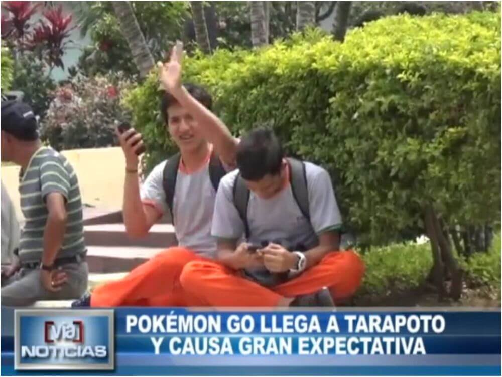 Pokémon GO llegó a Tarapoto Pokémon GO llegó a Tarapoto
