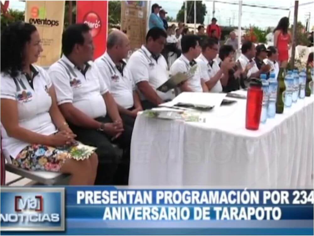 Presentan programación por 234 aniversario de Tarapoto Presentan programación por 234 aniversario de Tarapoto