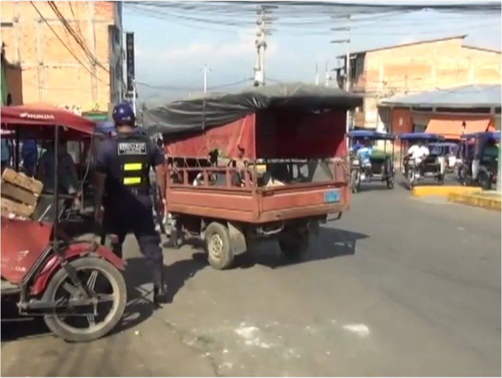 Tarapoto: realizan operativo en contra de la ocupación peatonal y vial Tarapoto: realizan operativo en contra de la ocupación peatonal y vial