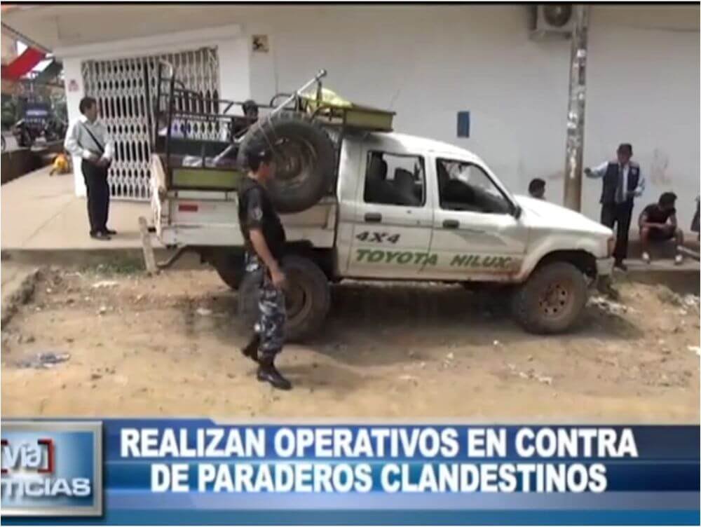 Tarapoto: realizan operativos en contra de paraderos clandestinos Tarapoto: realizan operativos en contra de paraderos clandestinos