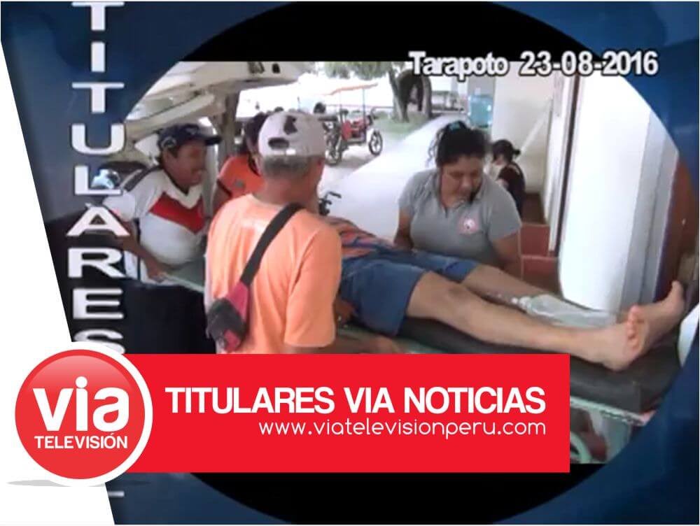 Titulares: Martes 23 de Agosto de 2016 Titulares: Martes 23 de Agosto de 2016
