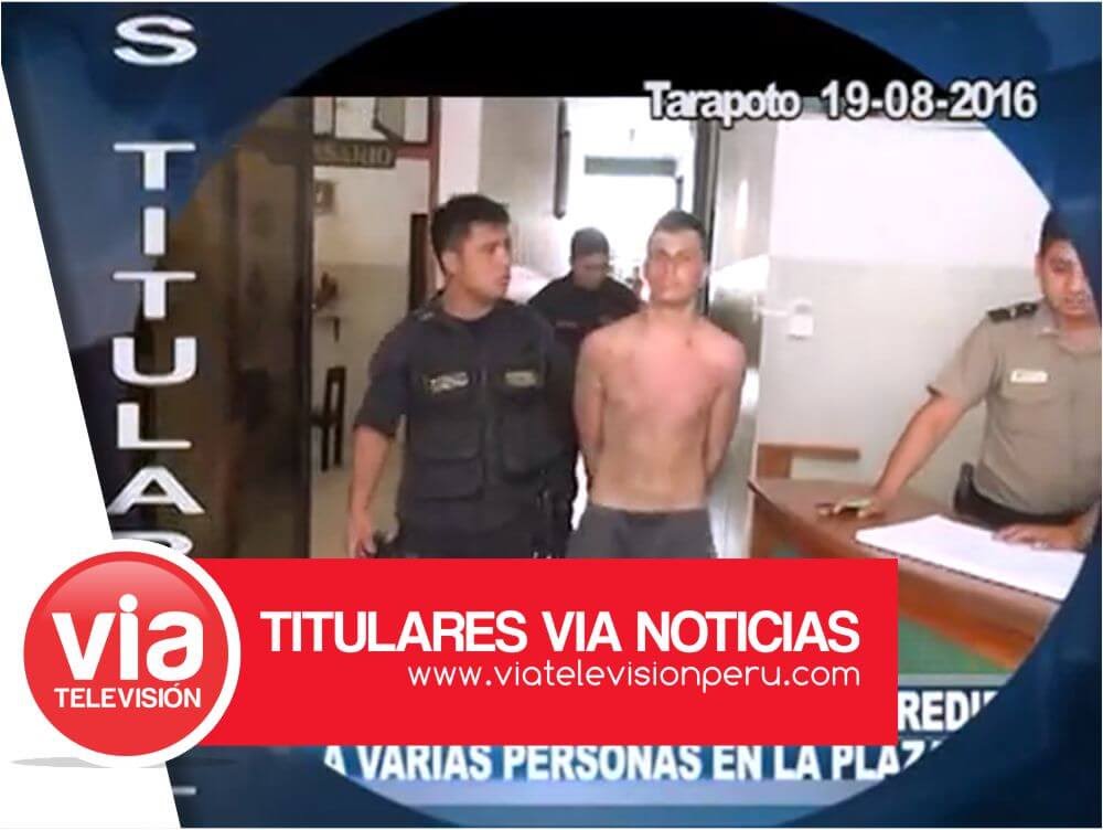Titulares: viernes 19 de Agosto del 2016 Titulares: viernes 19 de Agosto del 2016