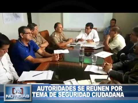 Autoridades se reúnen por tema de seguridad ciudadana en la región San Martín Autoridades se reúnen por tema de seguridad ciudadana en la región San Martín