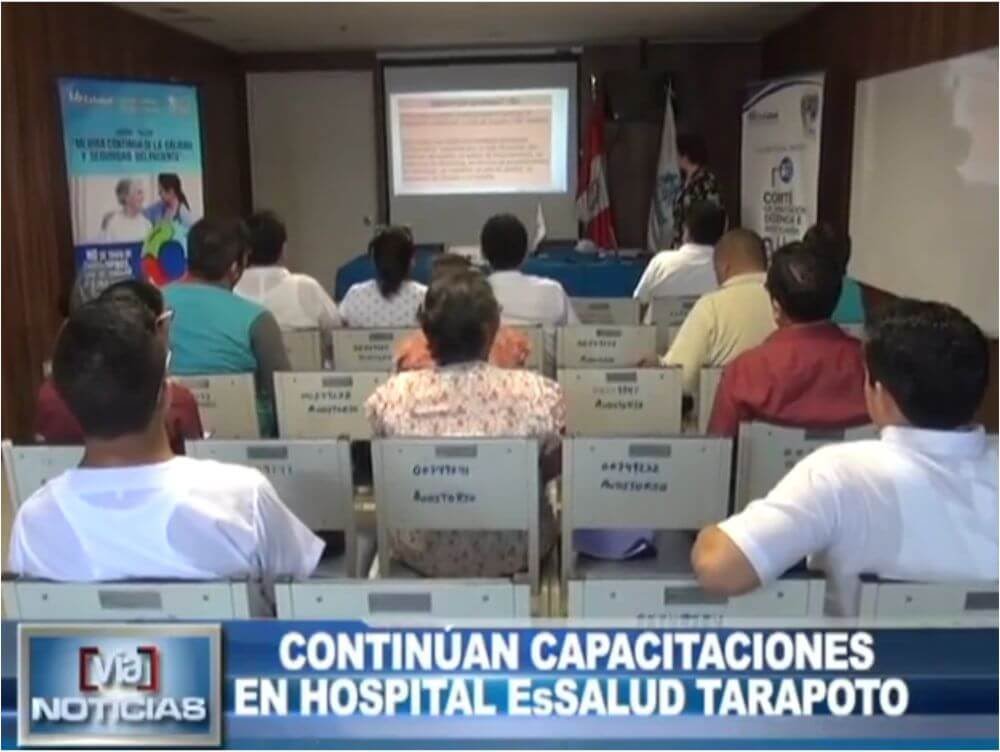 Continúan capacitaciones en hospital Essalud Tarapoto Continúan capacitaciones en hospital Essalud Tarapoto