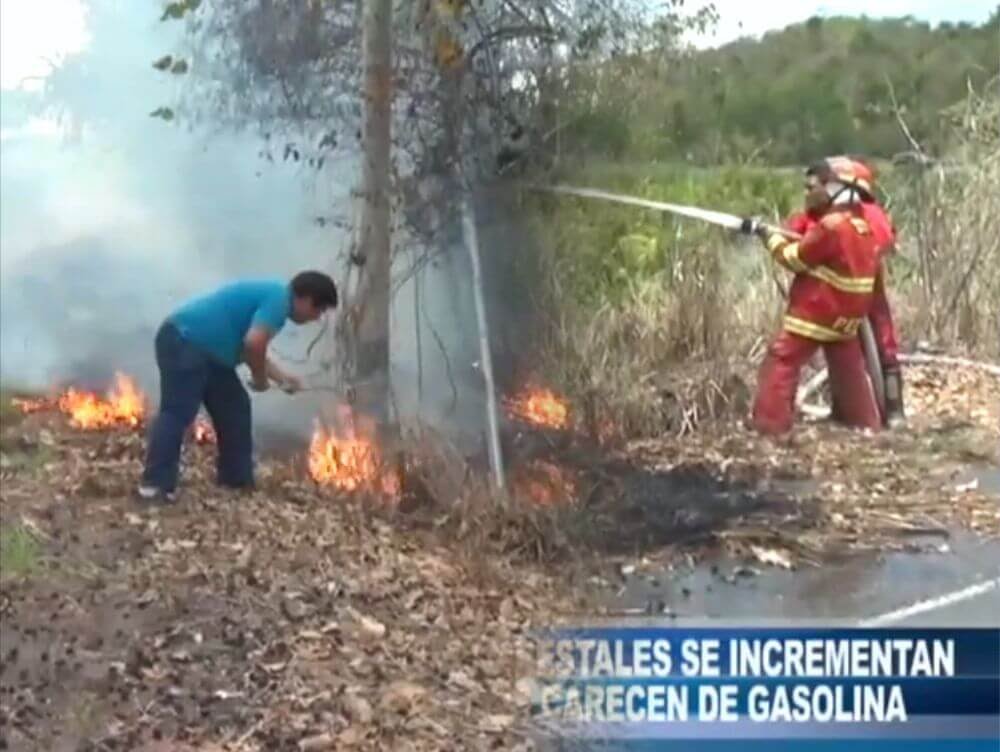 Incendios forestales se incrementan y bomberos carecen de gasolina Incendios forestales se incrementan y bomberos carecen de gasolina