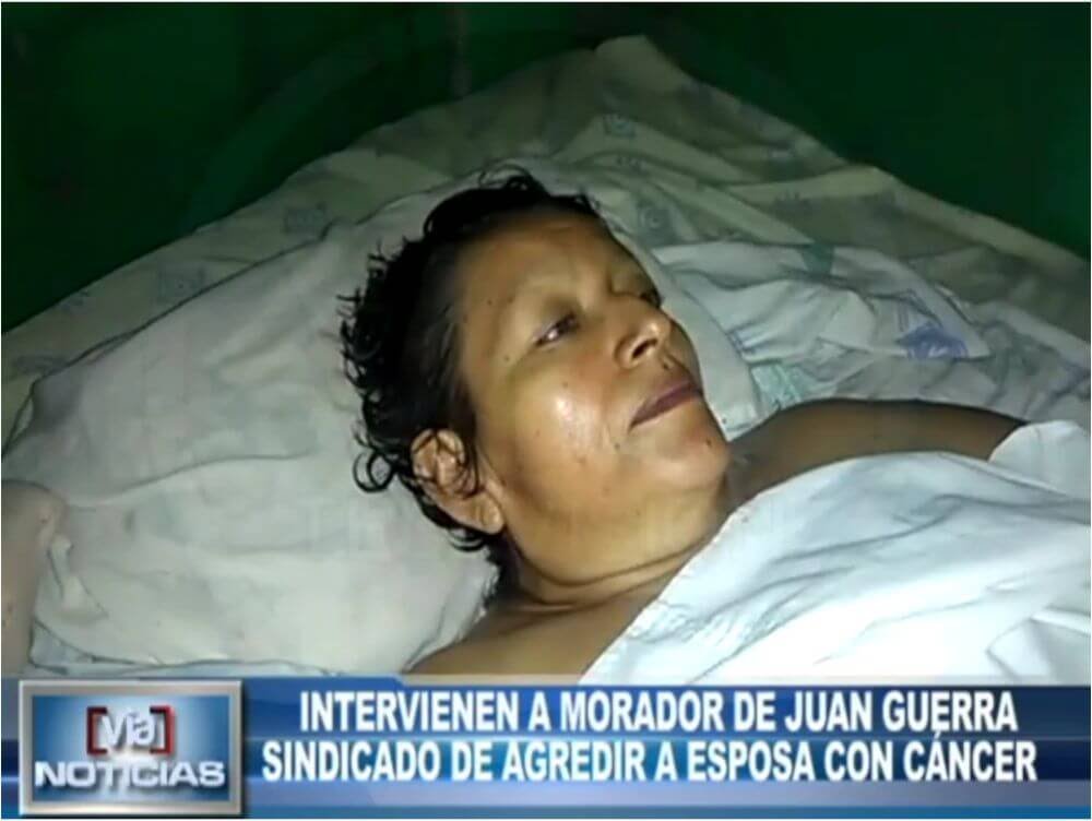 Intervienen a morador de Juan Guerra sindicado de agredir a esposa con cáncer Intervienen a morador de Juan Guerra sindicado de agredir a esposa con cáncer