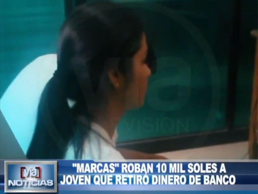 Tarapoto: “Marcas” roban 10 mil soles a joven que retiró dinero de Banco Tarapoto: “Marcas” roban 10 mil soles a joven que retiró dinero de Banco