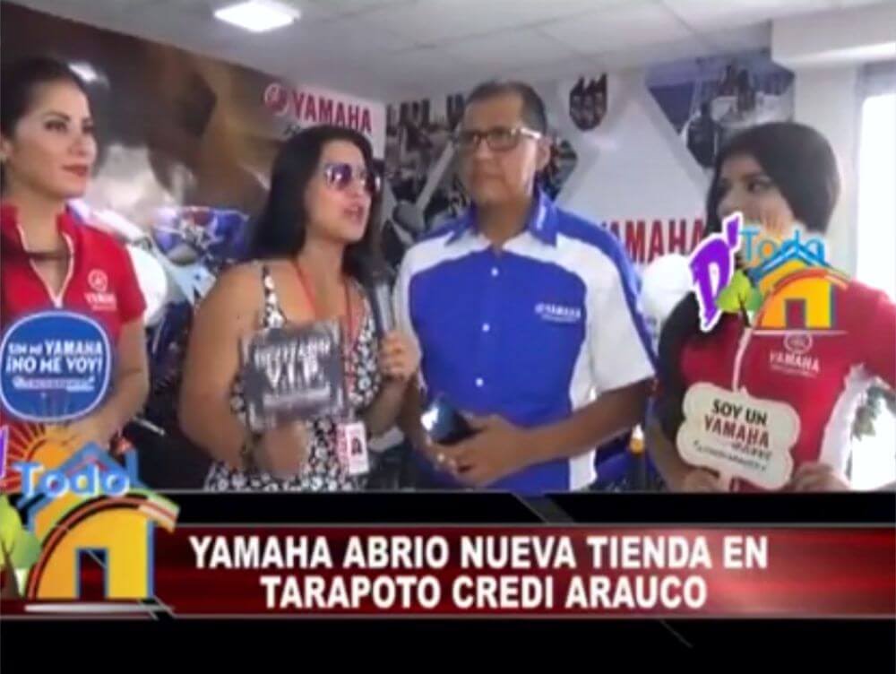 Tarapoto: Yamaha abrió nueva tienda «Credi Arauco» Tarapoto: Yamaha abrió nueva tienda «Credi Arauco»