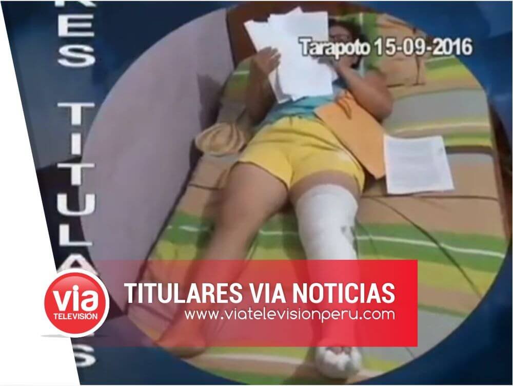 Titulares: noticias del Jueves 15 de setiembre del 2016 – Tarapoto Titulares: noticias del Jueves 15 de setiembre del 2016 – Tarapoto