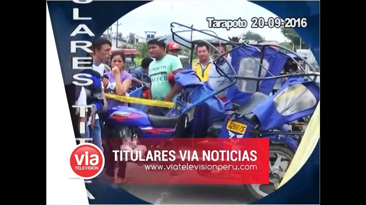 Titulares: noticias del martes 20 de setiembre del 2016 – Tarapoto Titulares: noticias del martes 20 de setiembre del 2016 – Tarapoto