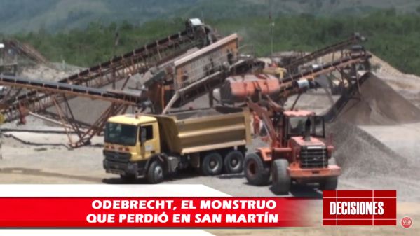 Odebrecht, el monstruo que perdió en San Martín Odebrecht, el monstruo que perdió en San Martín