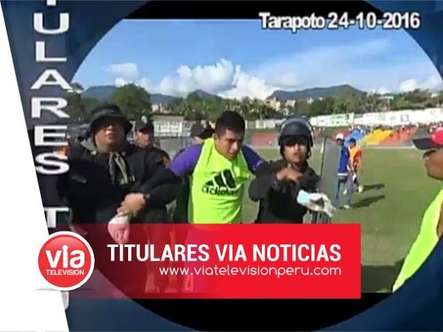 Titulares 24 de Octubre 2016 – VIA Noticias Tarapoto Titulares 24 de Octubre 2016 – VIA Noticias Tarapoto