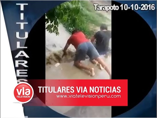 Titulares: noticias del lunes 10 de octubre del 2016 Titulares: noticias del lunes 10 de octubre del 2016