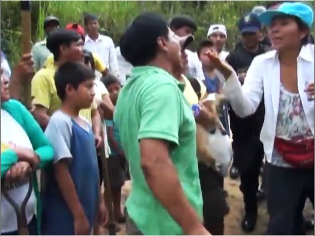 Vecinos de Miguel Ruiz en La Banda de Shilcayo se enfrentan por problema de agua Vecinos de Miguel Ruiz en La Banda de Shilcayo se enfrentan por problema de agua