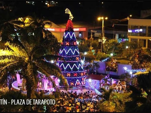 Anuncian ambientación de plaza de Tarapoto por fiestas de fin de año Anuncian ambientación de plaza de Tarapoto por fiestas de fin de año