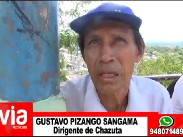 Dirigentes de Chazuta denuncian a autoridades municipales por obras inconclusas Dirigentes de Chazuta denuncian a autoridades municipales por obras inconclusas