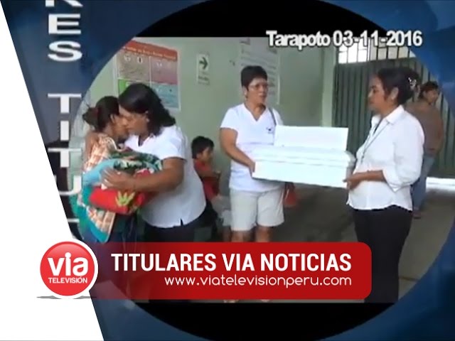 Titulares 03 de Noviembre de 2016 Titulares 03 de Noviembre de 2016