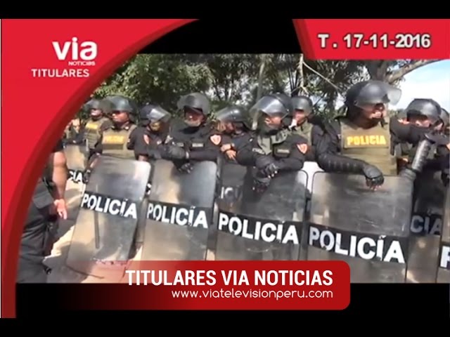 Titulares: Jueves 17 de Noviembre 2016 Titulares: Jueves 17 de Noviembre 2016