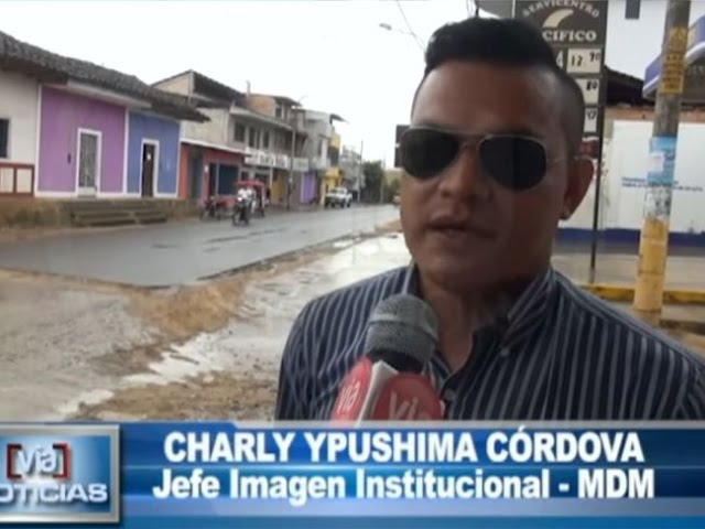 Vía principal en morales en mal estado por trabajos de EMAPA Vía principal en morales en mal estado por trabajos de EMAPA