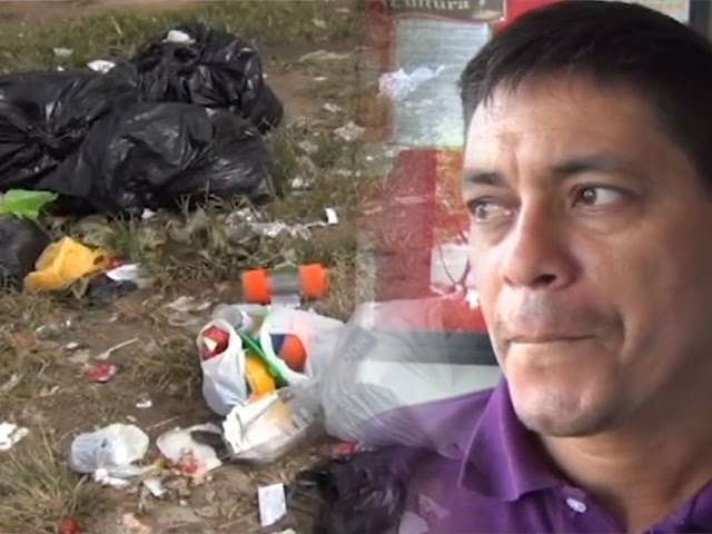 Tarapoto: Director de colegio Atumpampa denuncia acumulación de basura Tarapoto: Director de colegio Atumpampa denuncia acumulación de basura