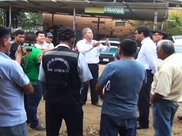 Tarapoto: transportistas enfrentados por falta de organización en paradero Tarapoto: transportistas enfrentados por falta de organización en paradero