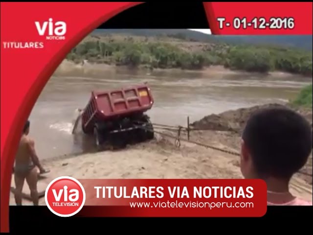 Titulares 01 de Diciembre del 2016