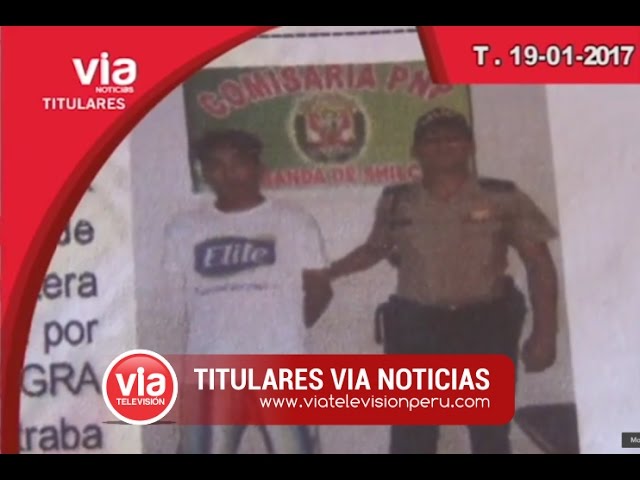 Titulares Jueves 19 de Enero del 2017 Titulares Jueves 19 de Enero del 2017